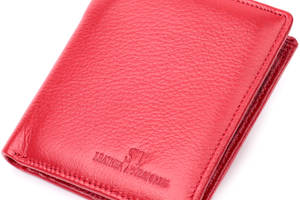 Женский кошелек из натуральной кожи ST Leather 19465 Красный