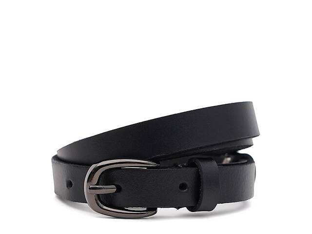 Женский кожаный ремень Borsa Leather 100v1genw30-black черный