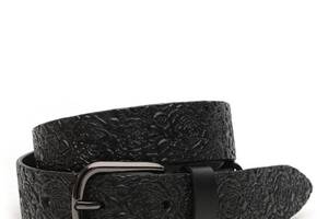 Женский кожаный ремень Borsa Leather V1100GX25-black черный