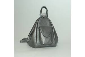 Женский кожаный рюкзак 40х23х29 см Black Owl Никель (2000001558614)