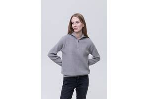 Женский свитер M серый LAGODOMEE ЦБ-00224059