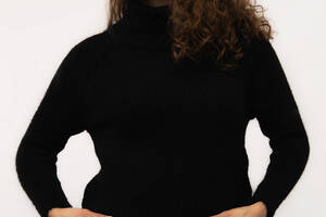 Женский свитер One Size черный Karon ЦБ-00233294