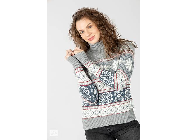 Женский свитер One Size серый Gerekli ЦБ-00233521