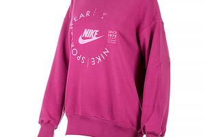 Женский Свитшот Nike W NSW FLC OS CREW PRNT SU Розовый M (7dFD4234-653 M)