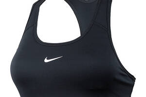 Женский Топ Nike SWOOSH BRA PAD Черный XS (7dBV3636-010 XS)