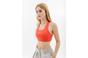 Женский Топ Nike SWOOSH BRA PAD Оранжевый L (7dBV3636-633 L)