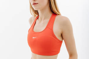 Женский Топ Nike SWOOSH BRA PAD Оранжевый L (7dBV3636-633 L)