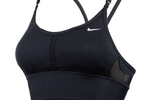 Женский Топ Nike W NK DF INDY LL BRA Черный XS (7dDB8765-010 XS)