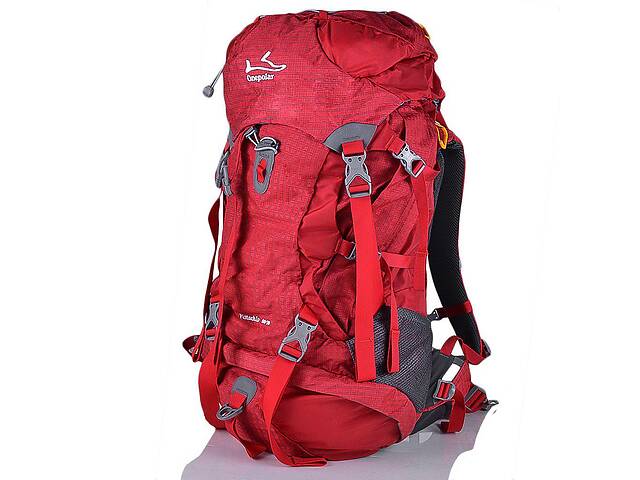 Женский туристический рюкзак Onepolar W1632-red 25х62х28 см Красный 000132282