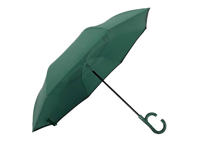 Женский зонт наоборот Up-Brella 1166 Зеленый (11203-63753)
