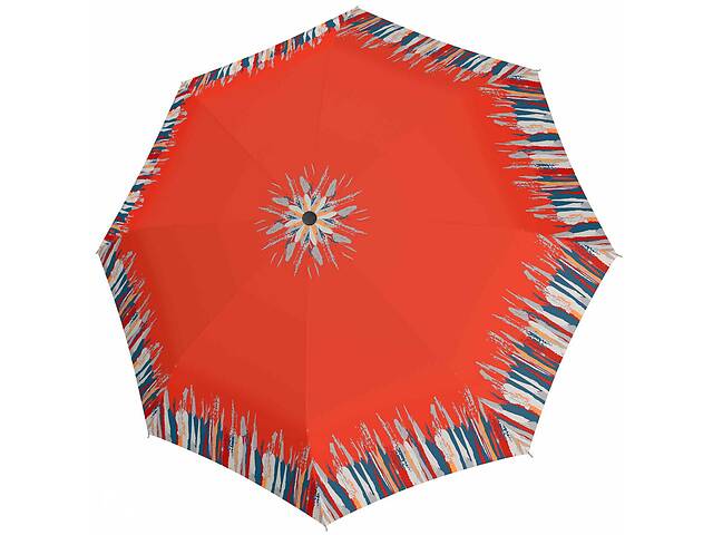 Женский зонт полуавтомат Doppler оранжевый