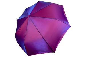 Женский зонт полуавтомат 'Хамелеон' на 8 спиц от Toprain малиновый 02022-6