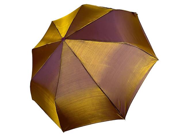 Женский зонт полуавтомат 'Хамелеон' на 8 спиц от Toprain золотистый 02022-1