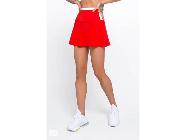 Женская юбка-шорты Designed for Fitness Sunset M Красный