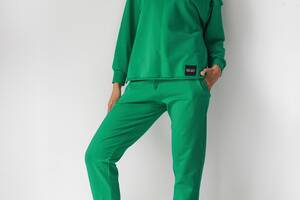 Женский летний спортивный костюм с капюшоном indigo.limited ID 125 Зелёный L