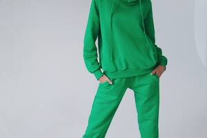 Женский спортивный костюм с капюшоном indigo.limited ID 116 Зелёный S