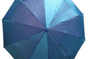Зонт автомат женский Blue Rain RB-708 складной 10 спиц хамелеон Светло-синий