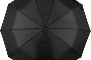 Зонт мужской полуавтомат Bellisimo Черный (PODM526)