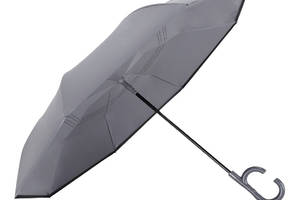 Зонт наоборот Up-Brella 1166 80 см Gray (11203-59312)