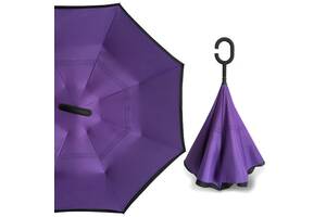 Зонт наоборот Up-Brella Фиолетовый (2907-13317a)
