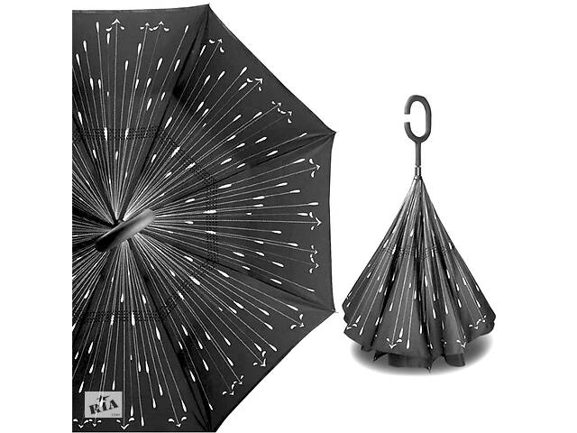Зонт наоборот Up-Brella Метеоритный дождь (2907-13307a)