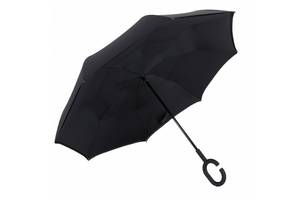 Зонт обратного сложения Up-Brella Чёрный (2907-9205a)