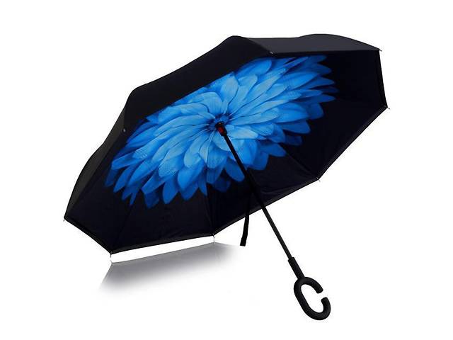 Зонт обратного сложения Up-Brella Цветок (2907-9206a)