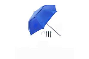 Зонт пляжный в чехле с треногой колышками Stenson D 1,45 м Синий (SK000207)