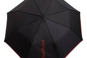 Зонт-полуавтомат Baldinini Черный с красным (30015)