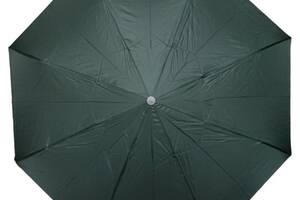 Зонт полуавтомат женский PL 001 на 8 спиц Темно-зеленый