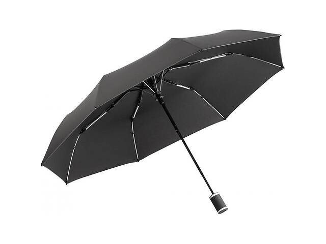 Зонт складной Fare 5584 WS черный/белый ЭКО
