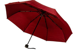 Зонт складной механика Art Rain 3110/2 3 сл. 8 сп. бордо