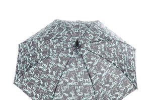 Зонт-трость Ferre Milano Черный с зеленым (591)