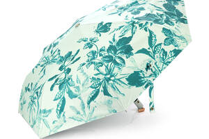 Зонт женский Guccil Bloom автоматический, D-116см, защита от солнца, UV (99%), защита от дождя, каркас - Al+Fe, White...