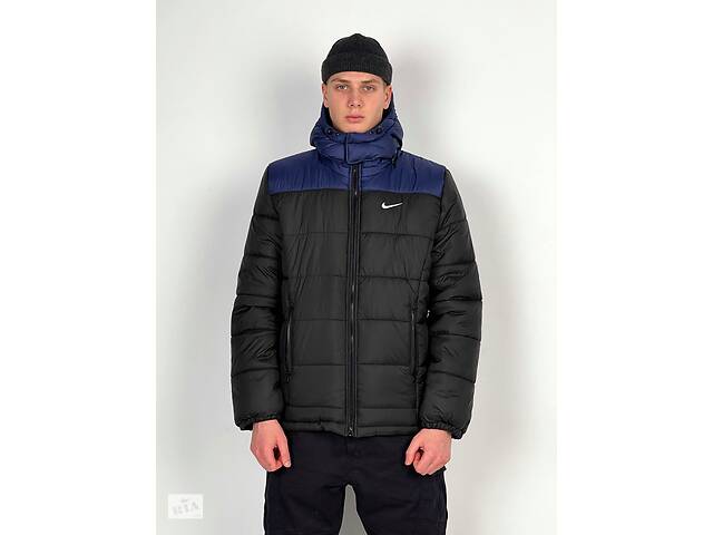Зимняя куртка 'Европейка' Nike сине-черная XL (1592560834/3)