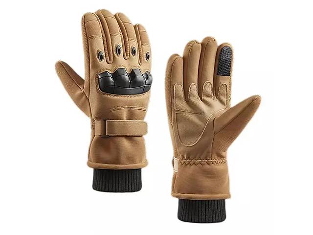 Зимние перчатки на флисе койот Solve 30201 ХL