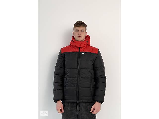 Зимняя куртка 'Европейка' Nike красно-черная M (1591263866)