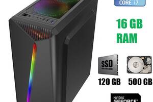 ПК 1st Player Rainbow Tower New/ i7-4770/ 16GB RAM/ 120GB SSD/ GeForce GTX 1060 6 GB