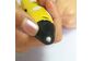 3D ручка c LCD дисплеем 3DPen Hot Draw 3 Yellow+Досточка+Ножницы+Комплект эко пластика для рисования 159 метров