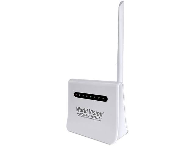 4G WiFi роутер із акумулятором World Vision 4G CONNECT MICRO 2+ Київстар Life Водафон