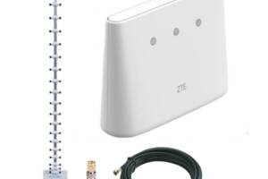 4G интернет комплект стационарный wifi роутер ZTE MF293N и антенна Стрела 21 Дб (1806192005)