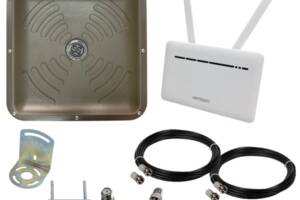 4G интернет комплект WiFi роутер Anteniti B535 с аккумулятором и антенна ENERGY MIMO 2x15 дБ (1758682903)