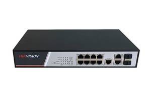 8-портовый управляемый POE коммутатор Hikvision DS-3E2310P