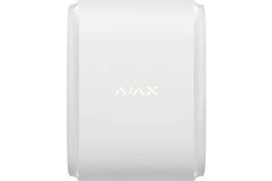 Ajax Беспроводной уличный датчик движения штора DualCurtain Outdoor белый