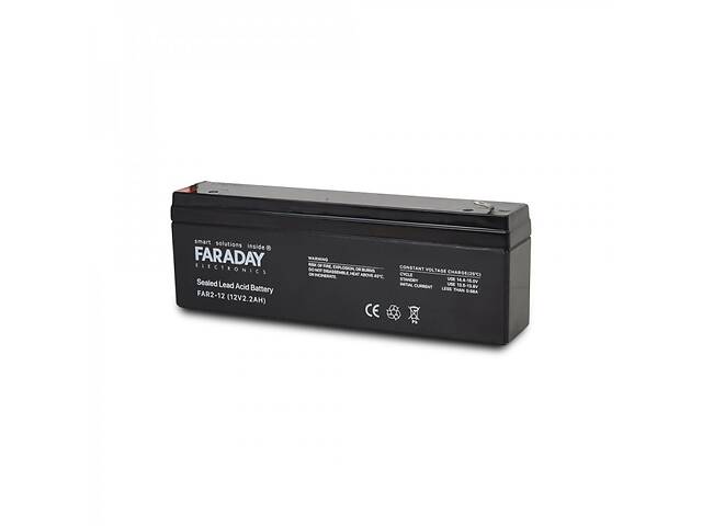 Аккумулятор 12В 2 Ач для ИБП Faraday Electronics FAR2-12