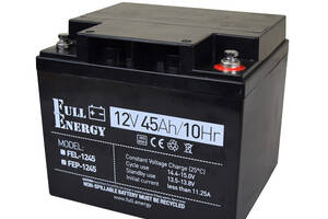 Аккумулятор 12В 45 Ач для ИБП Full Energy FEP-1245