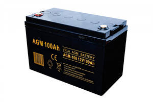 Аккумулятор AGM Volt 12V 100A (1200 Вт/год)