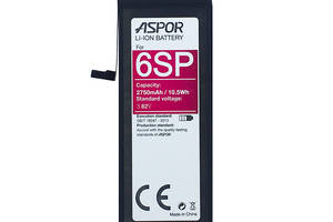 Аккумулятор Aspor Premium для iPhone 6S Plus с ремкомплектом