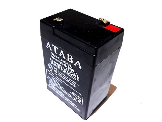 Аккумулятор ATABA 6V 6Ah