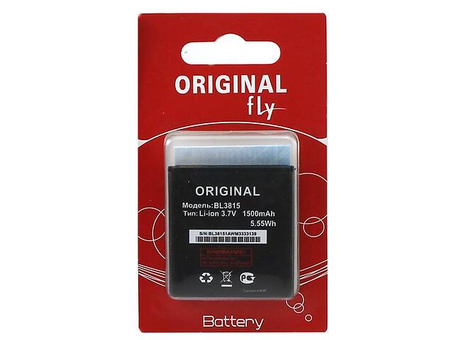 Аккумулятор Fly BL3815 1500 mAh IQ4407 AAA класс блистер